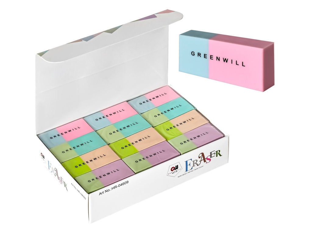 GOMME 1/2 COULEUR GM (PENPAI)