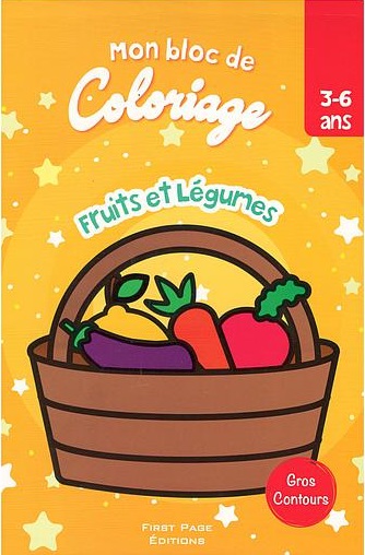 MON BLOC DE COLORIAGE (FRUITS ET LEGUMES)