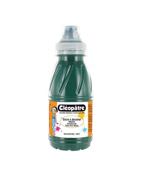 CLEOPATRE ENCRE 250ML VERT SAPIN