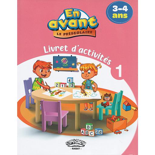 EN AVANT LE PRESCOLAIRE 3/4 LIVRE D'ACTIVITES 1/2