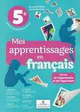 MES APPRENTISSAGES EN FRANCAIS 5