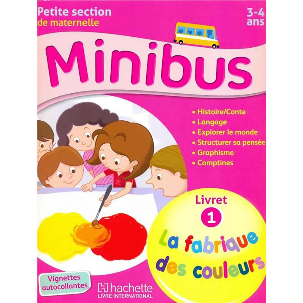 COLLECTION MINIBUS 3/4 ANS