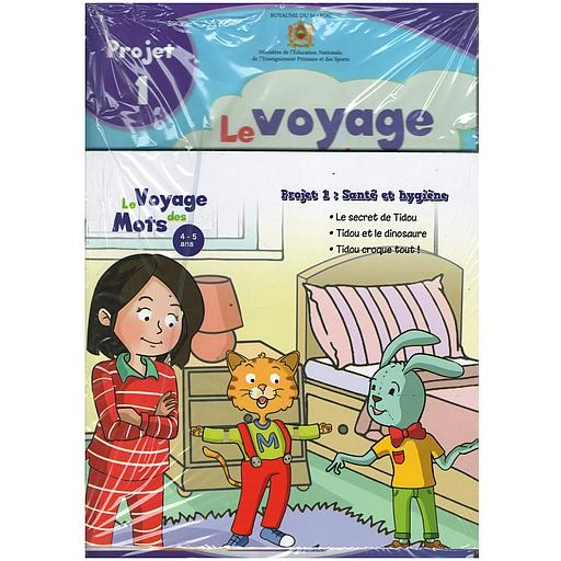 PACK 1/6 LE VOYAGE DES MOTS 4/5 ANS MS