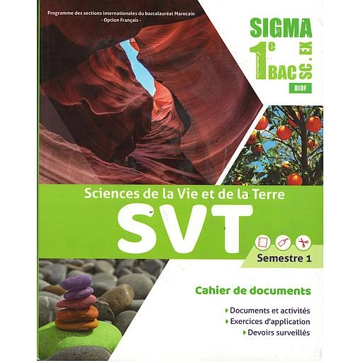 SIGMA SVT 1E BAC SC EX