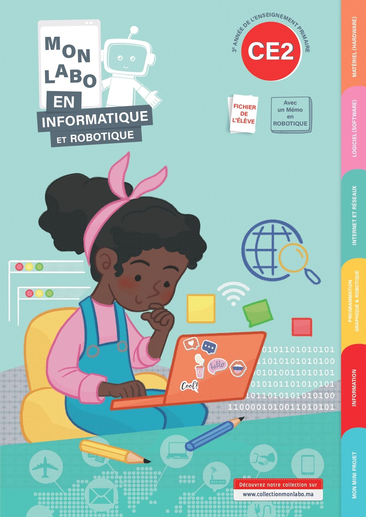 MON LABO EN  INFORMATIQUE ET ROBOTIQUE CE2