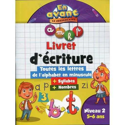 EN AVANT  5/6  LIVRET D'ECRITURE